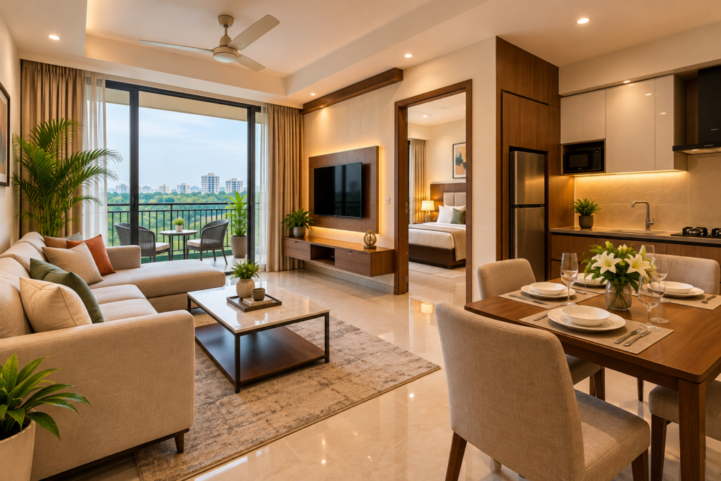 Best Affordable Service Apartments in Faridabad